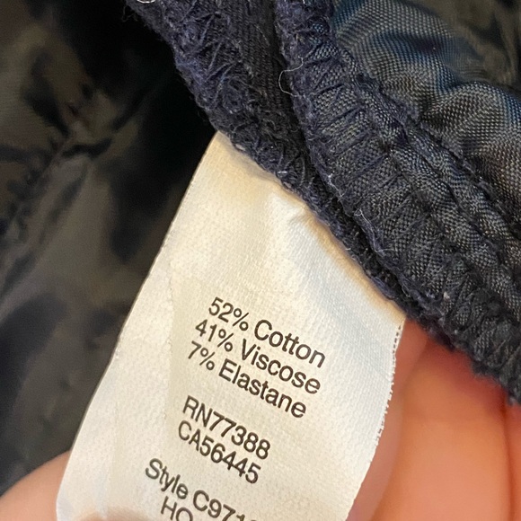 J. Crew Stretch Navy Dress Pants - Size 4 - Picture 8 of 8